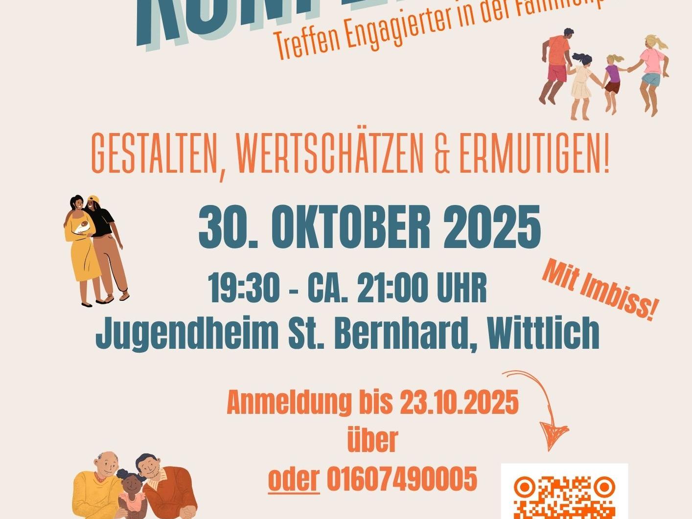 Familienkonferenz 2025 Plakat Endversion