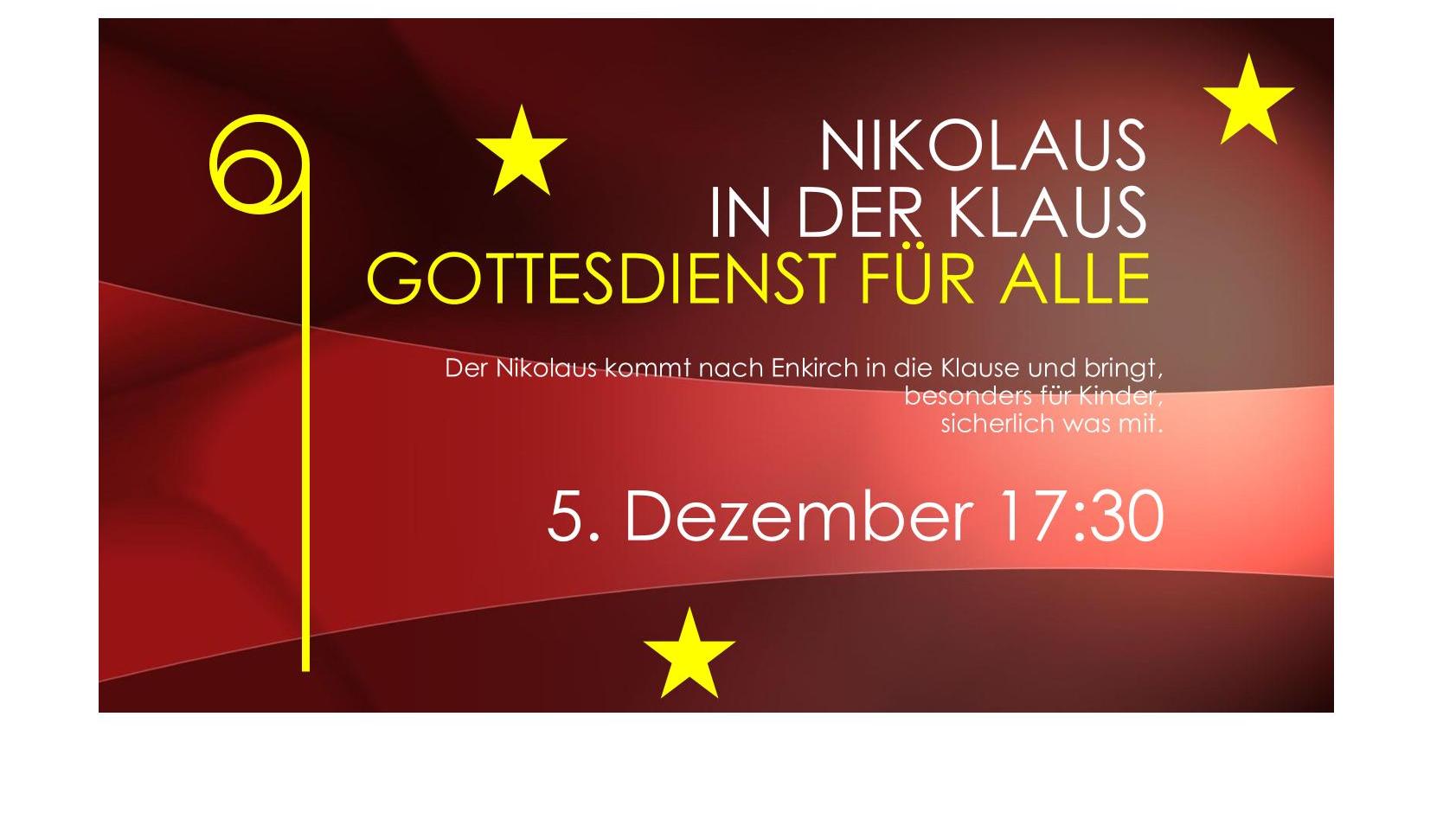 Nikolaus in der Klause Enkirch