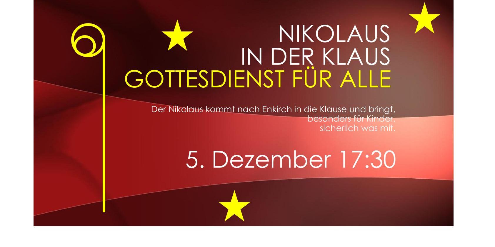 Nikolaus in der Klause Enkirch