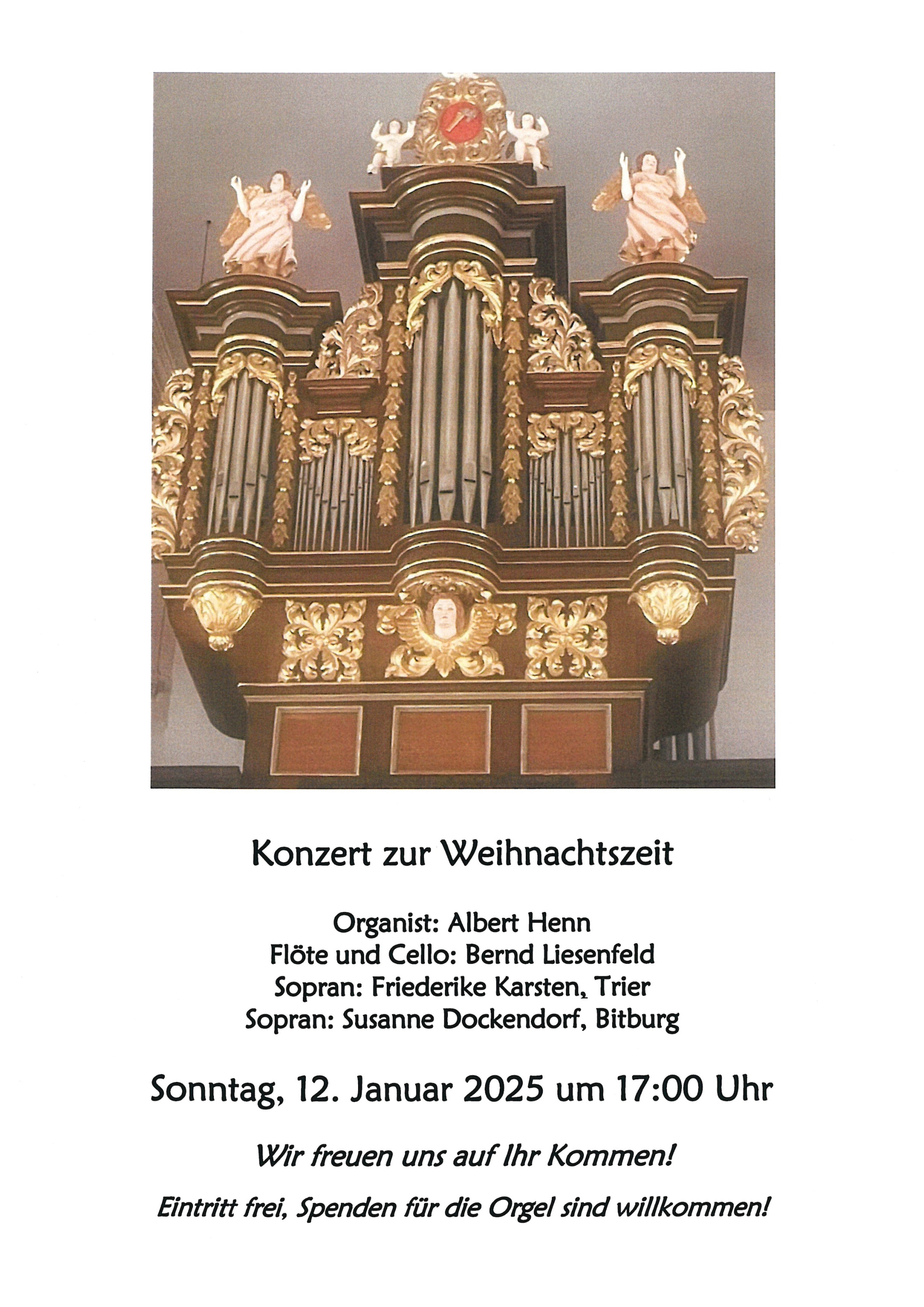 Konzert 12.01.2025