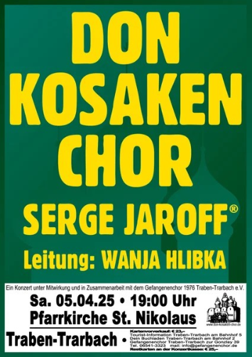 Konzert Don Kosaken 5.4.
