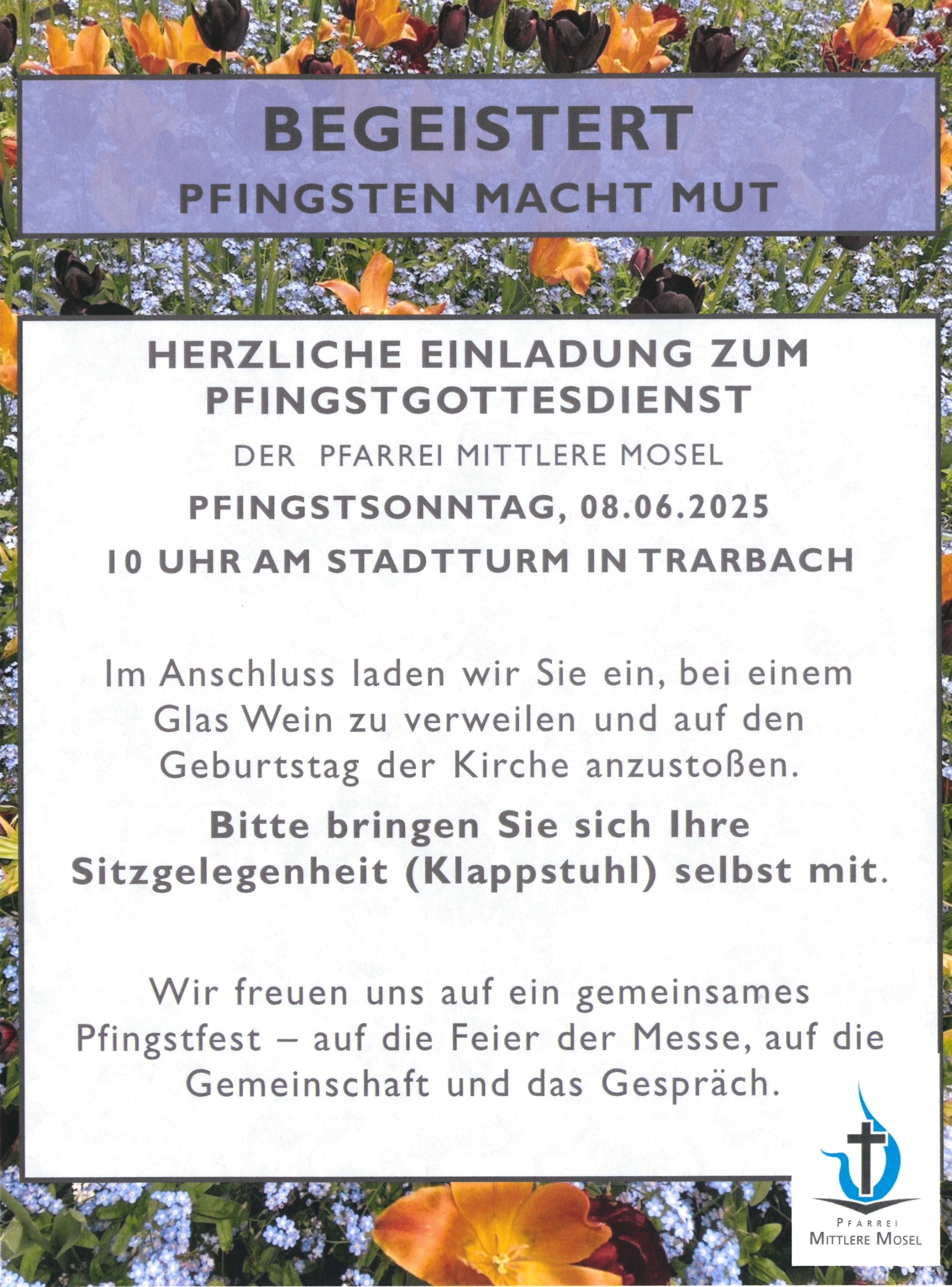 Pfingstsonntag am Stadtturm