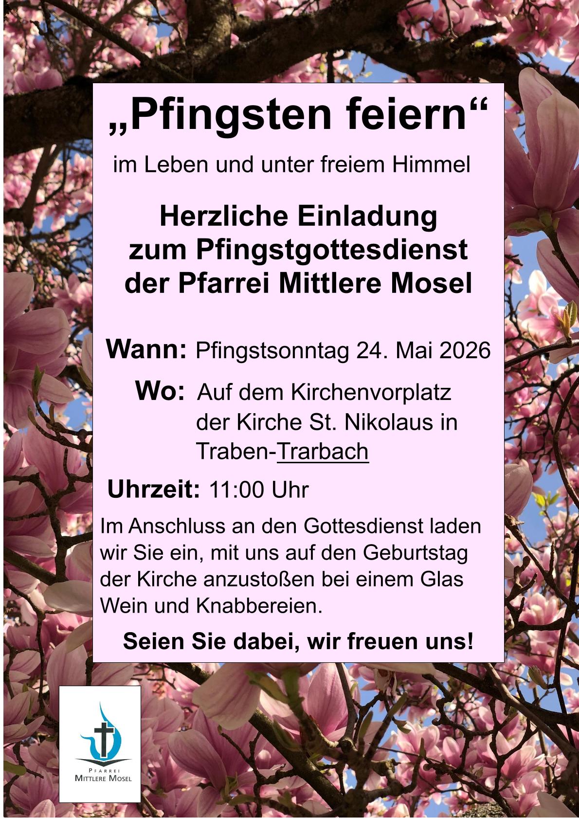 Plakat Pfingsten 2026