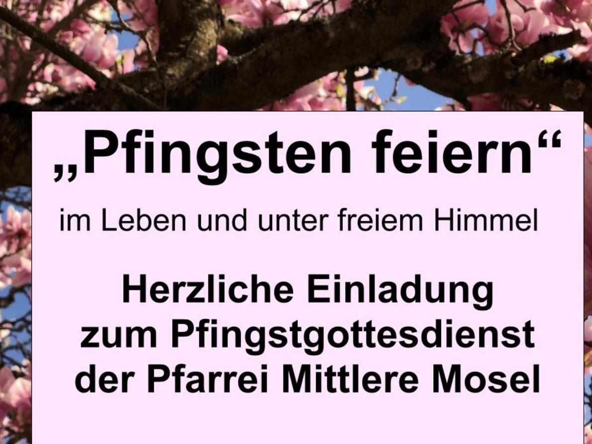 Plakat Pfingsten 2026