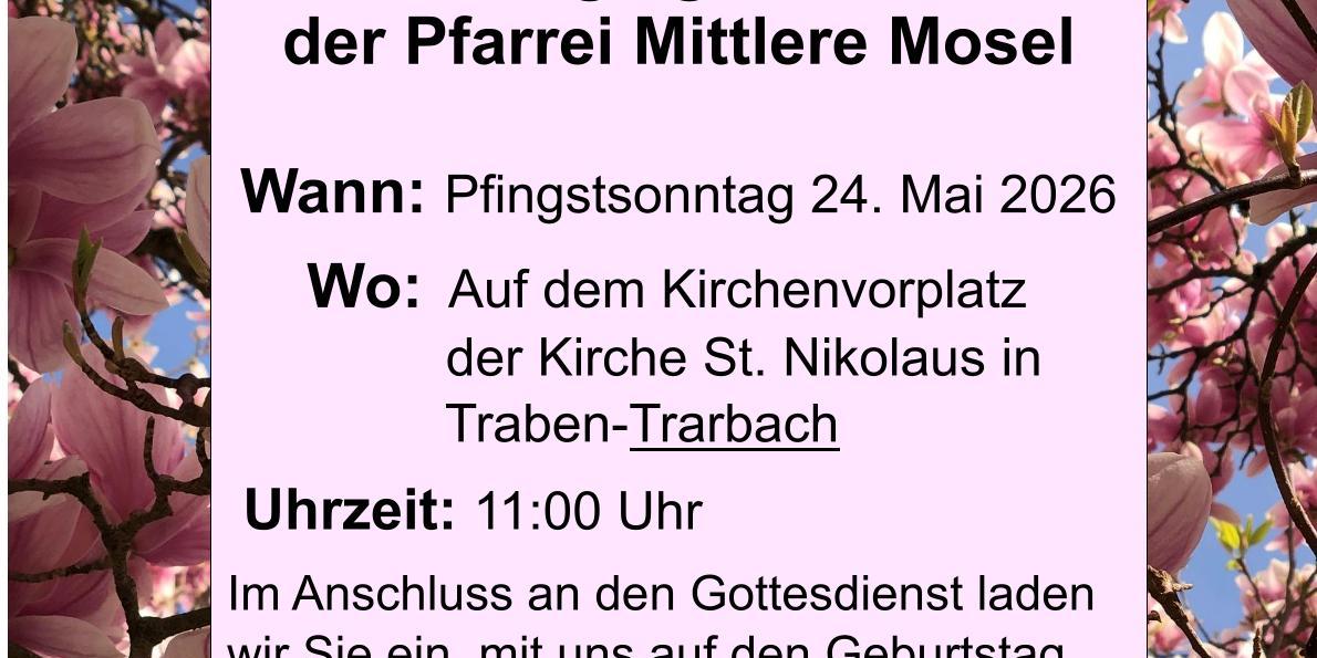 Plakat Pfingsten 2026