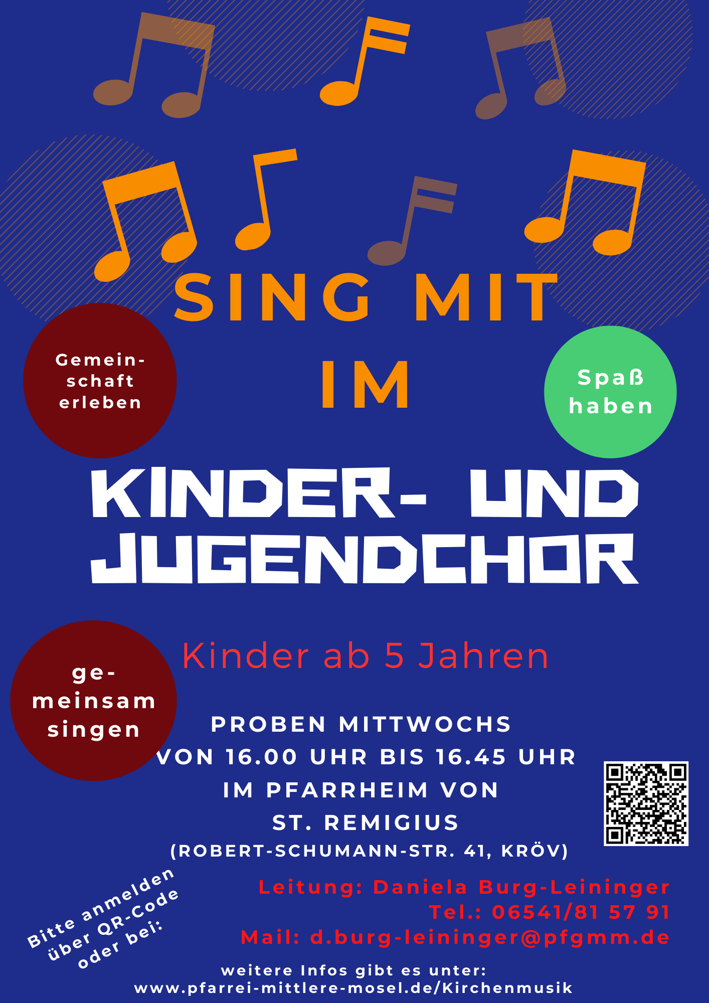 Sing mit im Kinder- und Jugendchor