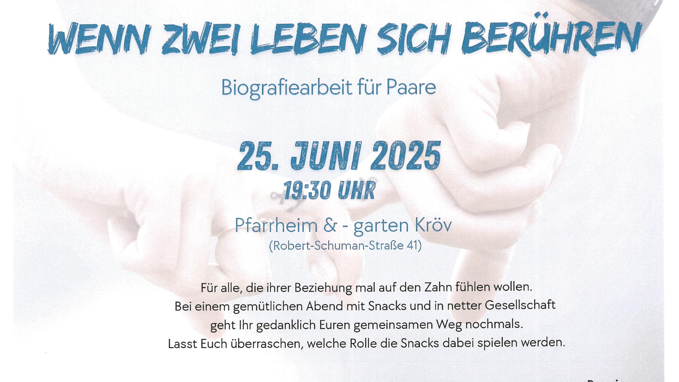 Biografiearbeit für Paare