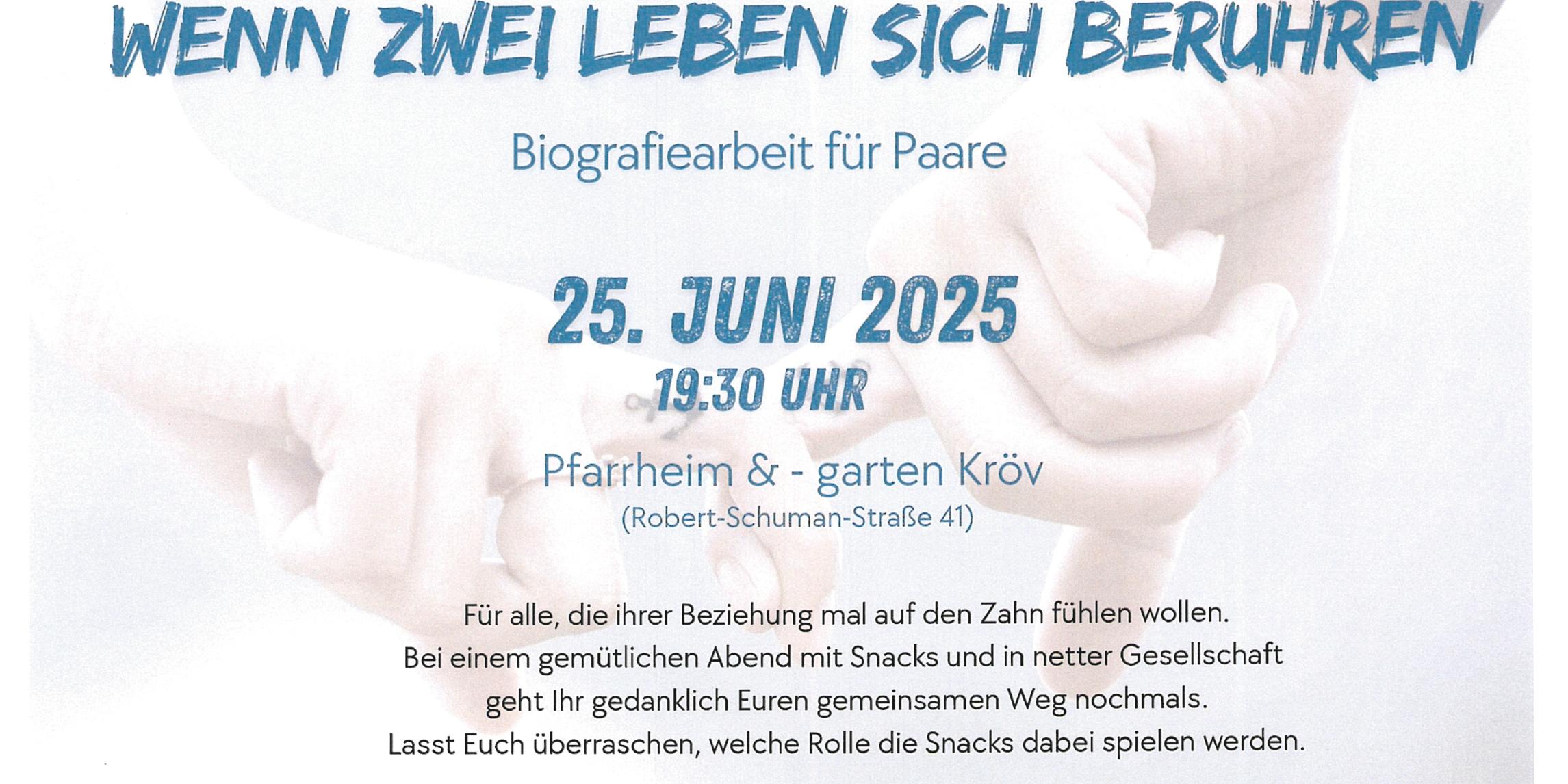 Biografiearbeit für Paare