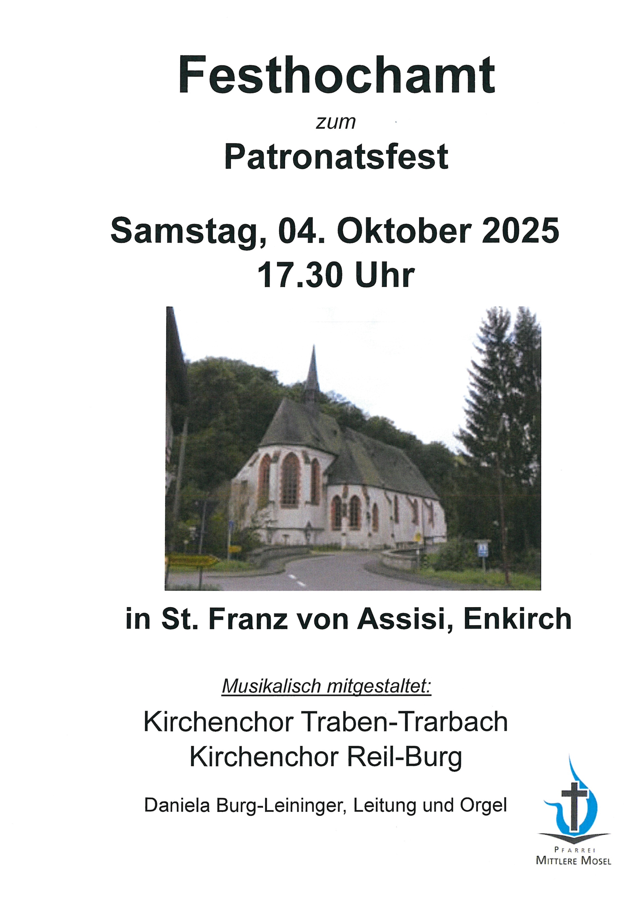 Plakat Patronatsfest Enkirch